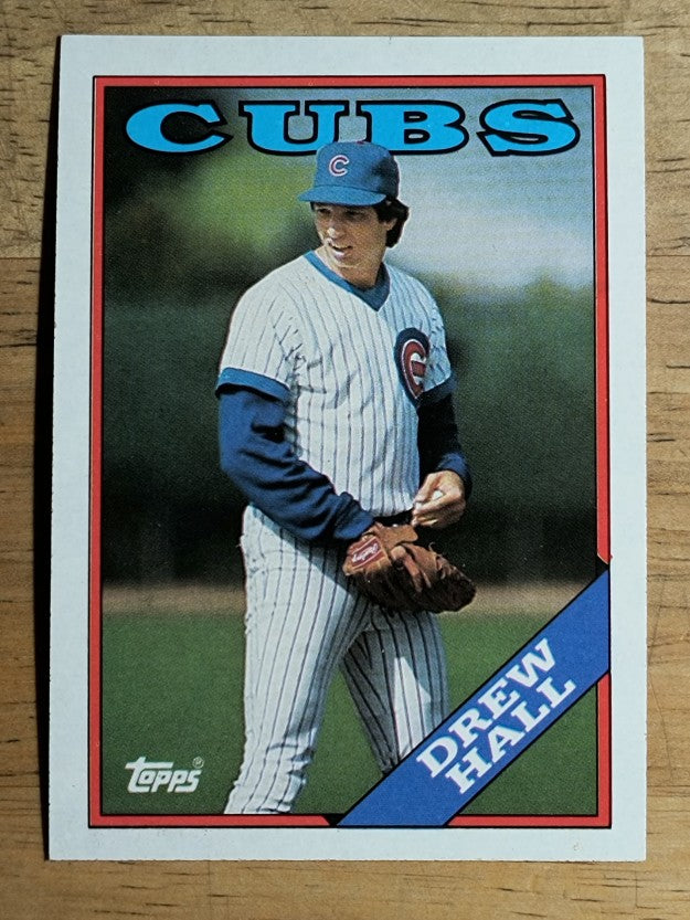 1988 Topps #262 Drew Hall