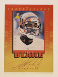 1997 Pinnacle Inscriptions Autographs #2 Jeff Blake/1470