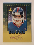 1997 Pinnacle Inscriptions Autographs #4 Dave Brown/1970