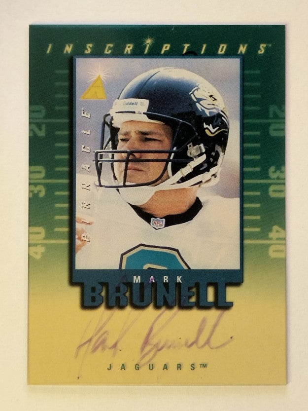 1997 Pinnacle Inscriptions Autographs #5 Mark Brunell/2000
