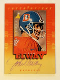 1997 Pinnacle Inscriptions Autographs #8 John Elway/1975
