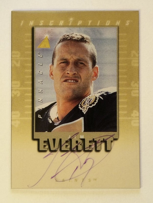 1997 Pinnacle Inscriptions Autographs #9 Jim Everett/2000