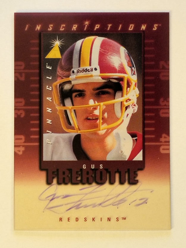 1997 Pinnacle Inscriptions Autographs #11 Gus Frerotte/1975