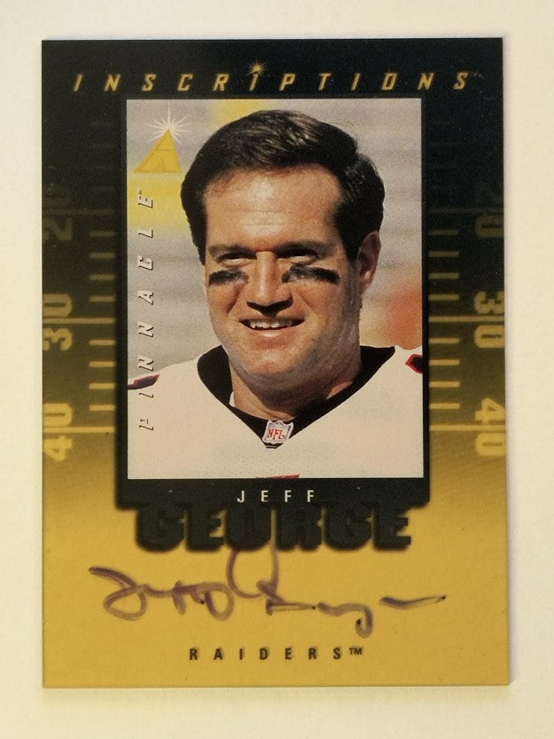 1997 Pinnacle Inscriptions Autographs #12 Jeff George/1935