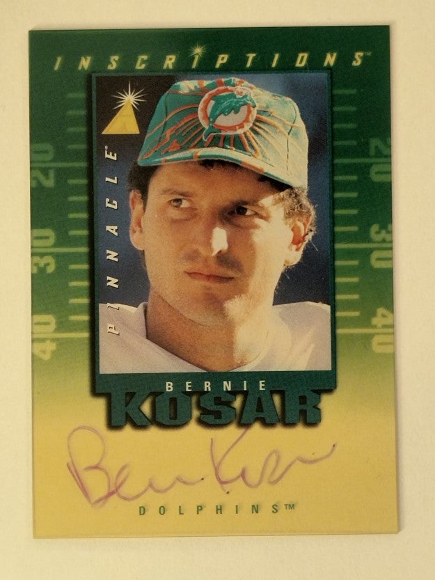 1997 Pinnacle Inscriptions Autographs #17 Bernie Kosar/1975