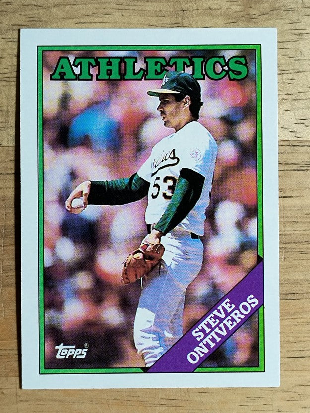 1988 Topps #272 Steve Ontiveros