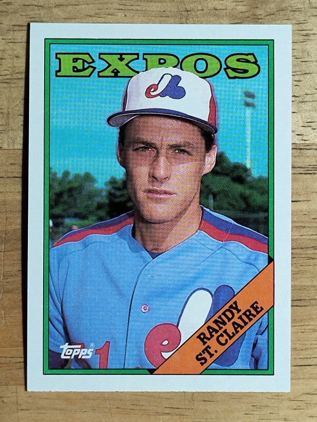 1988 Topps #279 Randy St.Claire