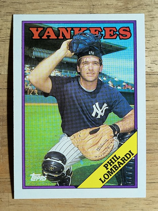 1988 Topps #283 Phil Lombardi