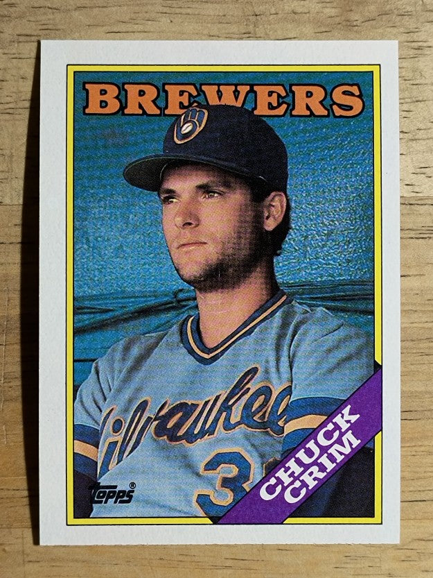 1988 Topps #286 Chuck Crim