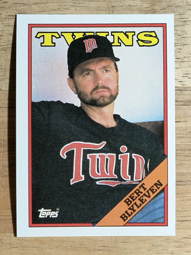 1988 Topps #295 Bert Blyleven