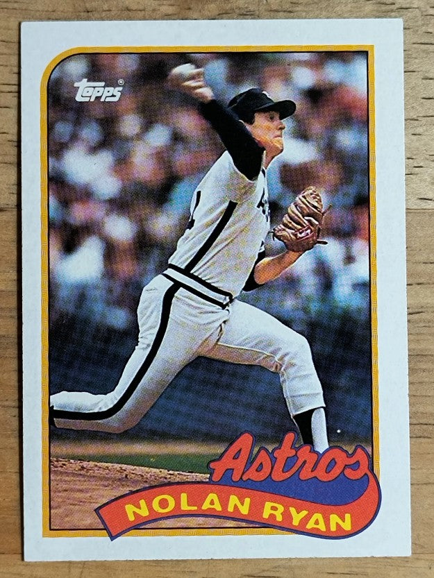 1989 Topps #530 Nolan Ryan