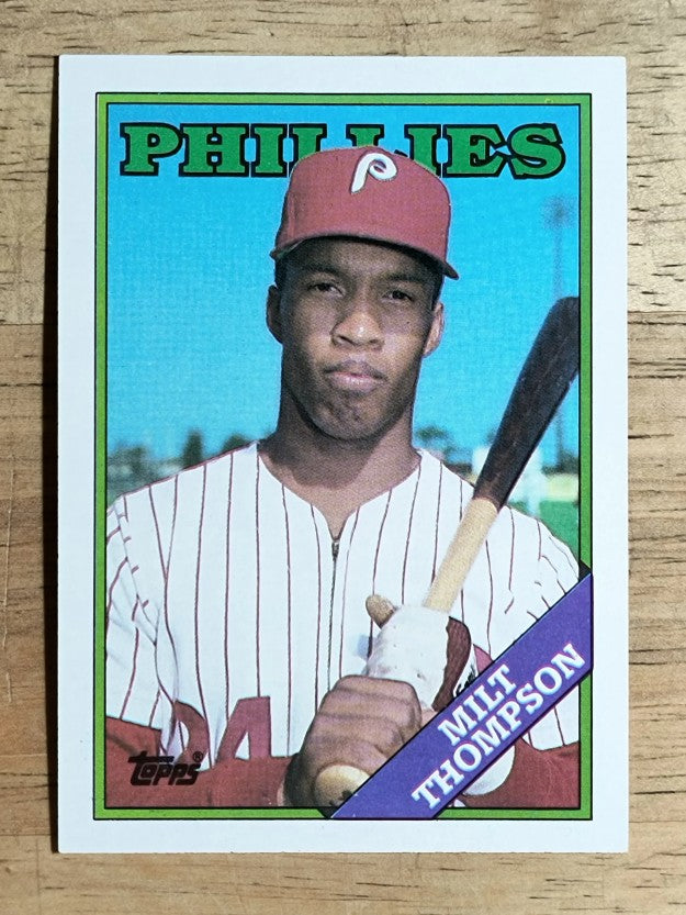 1988 Topps #298 Milt Thompson