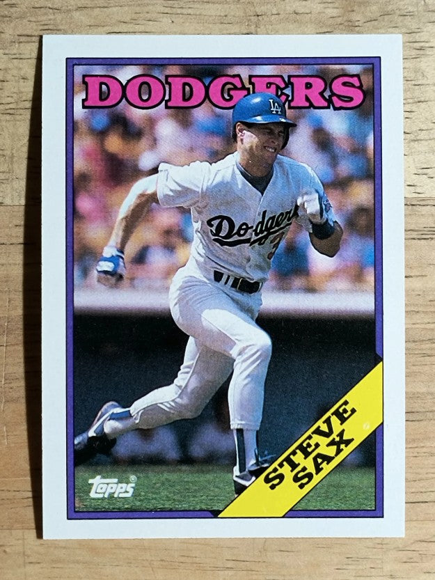 1988 Topps #305 Steve Sax