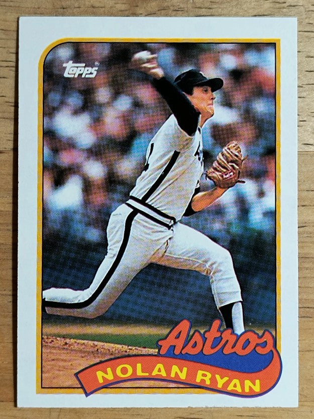 1989 Topps #530 Nolan Ryan