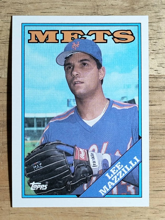 1988 Topps #308 Lee Mazzilli