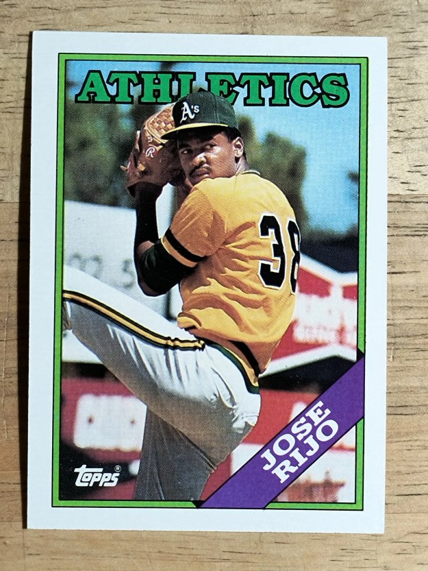 1988 Topps #316 Jose Rijo