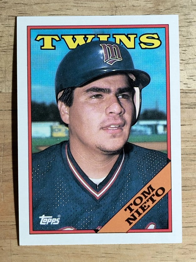 1988 Topps #317 Tom Nieto