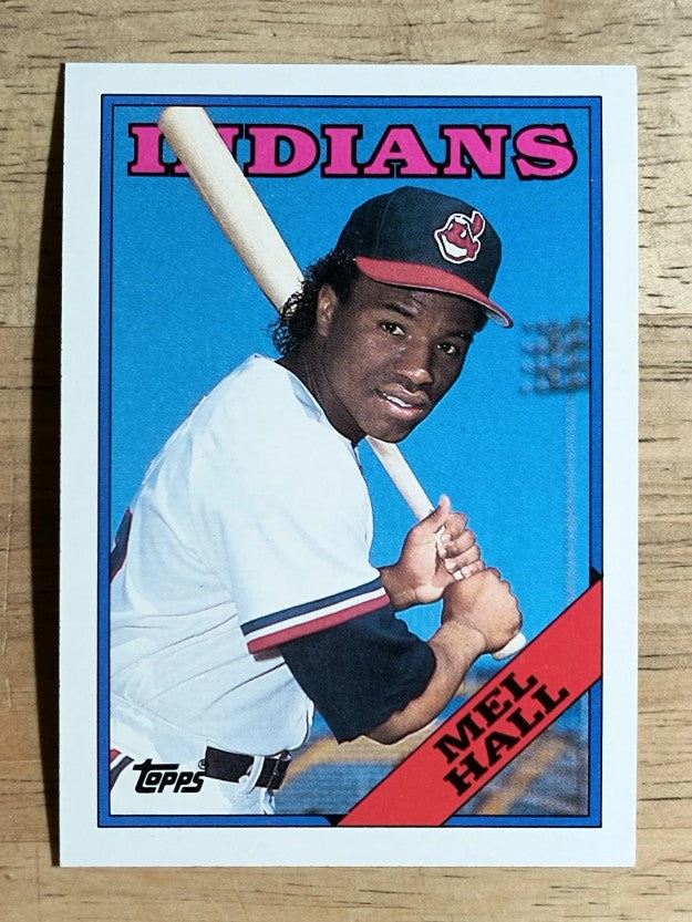 1988 Topps #318 Mel Hall