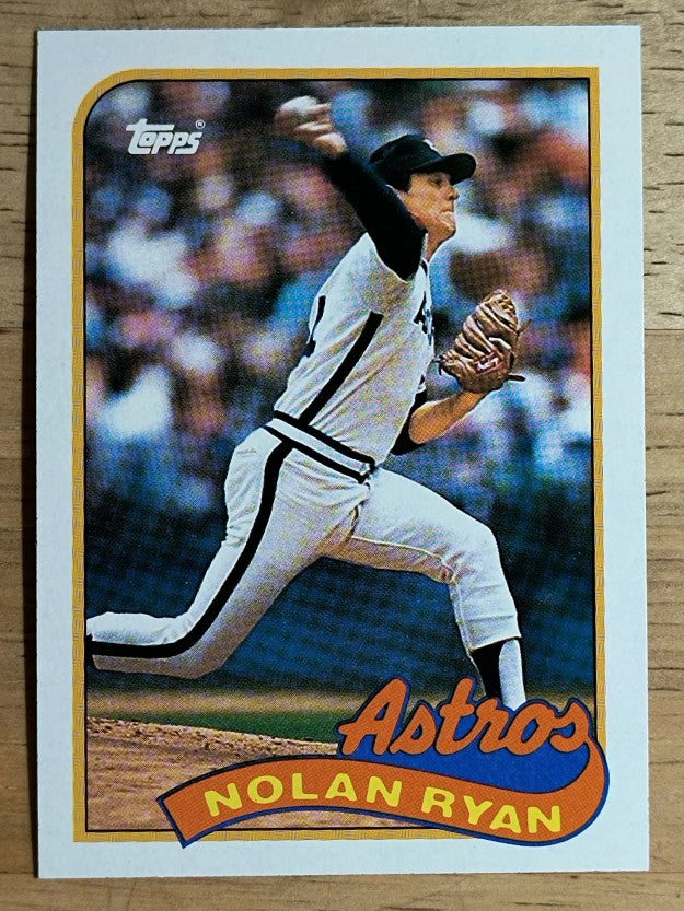 1989 Topps #530 Nolan Ryan