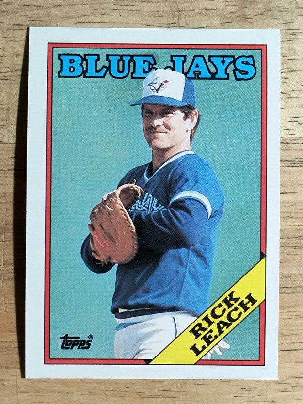 1988 Topps #323 Rick Leach