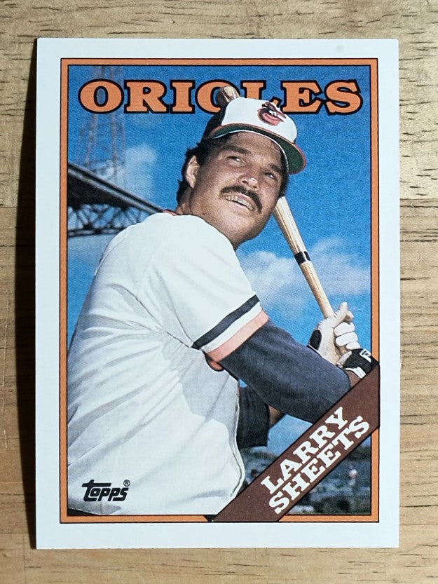 1988 Topps #327 Larry Sheets
