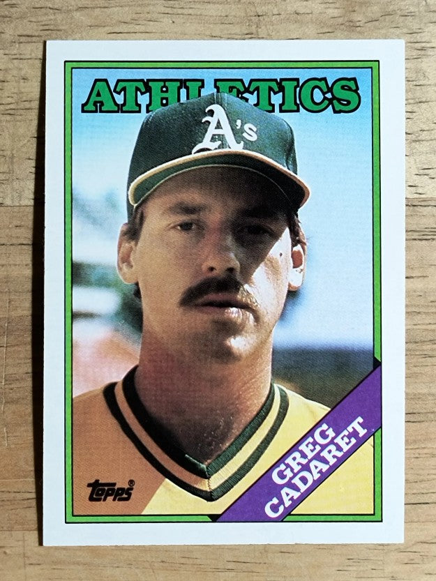 1988 Topps #328 Greg Cadaret