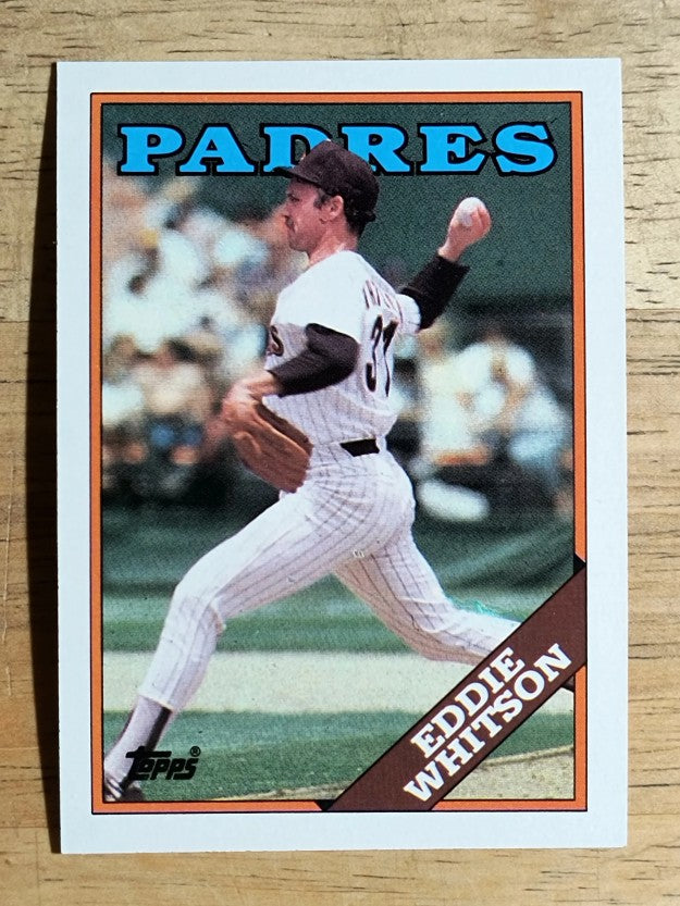 1988 Topps #330 Eddie Whitson