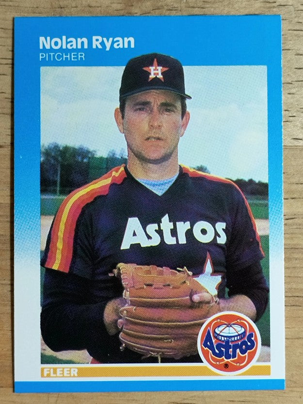 1987 Fleer #67 Nolan Ryan