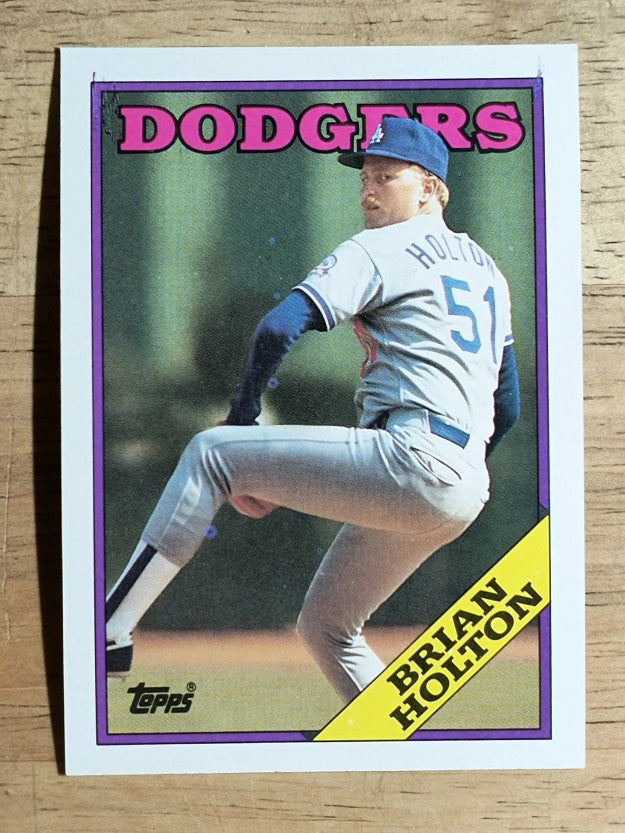 1988 Topps #338 Brian Holton