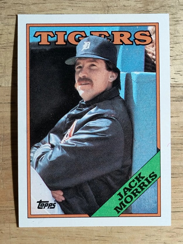 1988 Topps #340 Jack Morris
