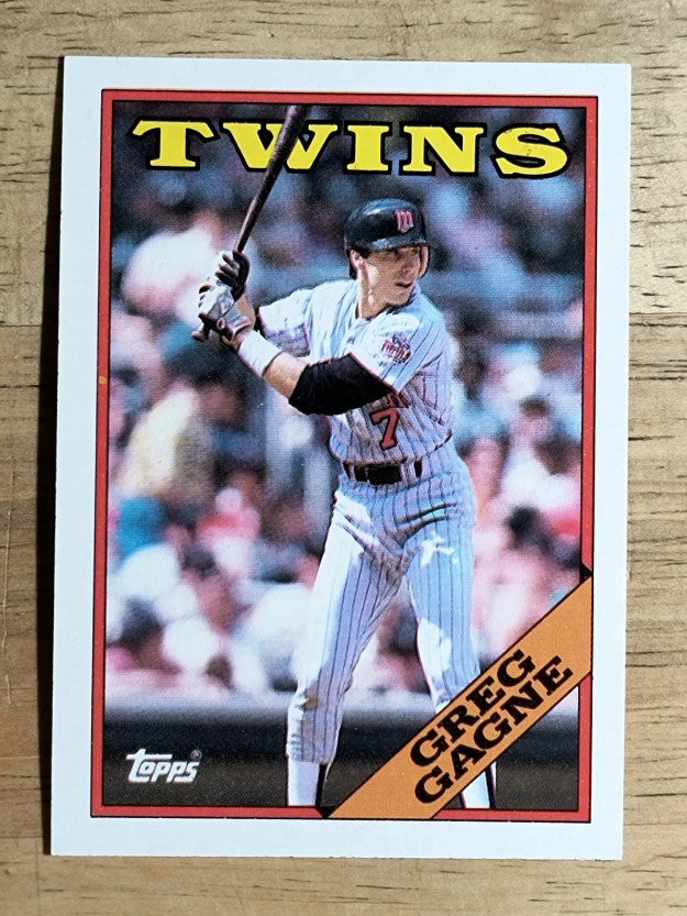 1988 Topps #343 Greg Gagne