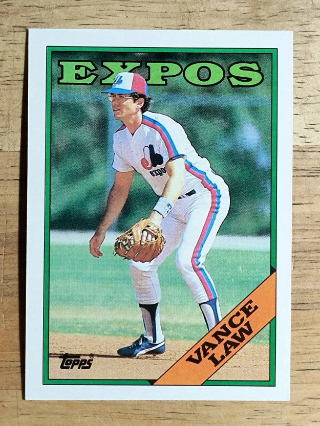 1988 Topps #346 Vance Law