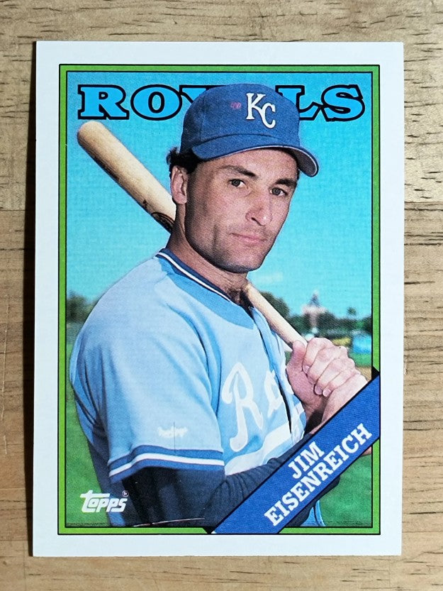 1988 Topps #348 Jim Eisenreich