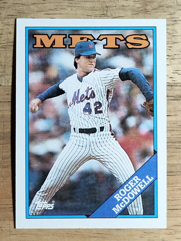 1988 Topps #355 Roger McDowell