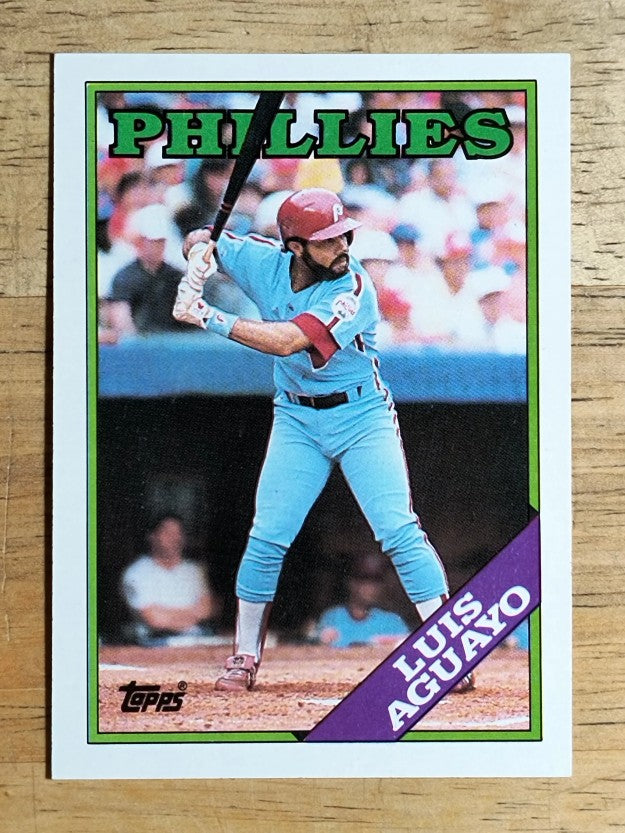 1988 Topps #356 Luis Aguayo
