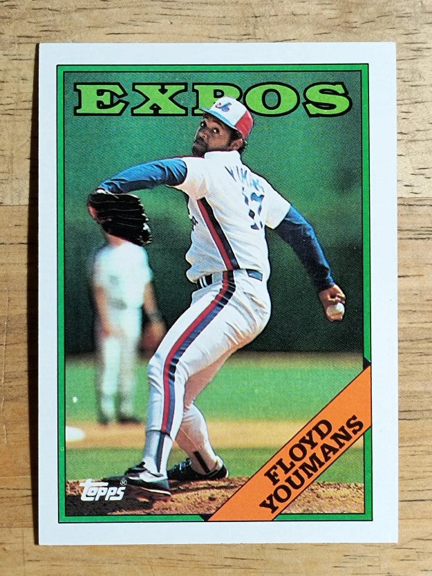 1988 Topps #365 Floyd Youmans