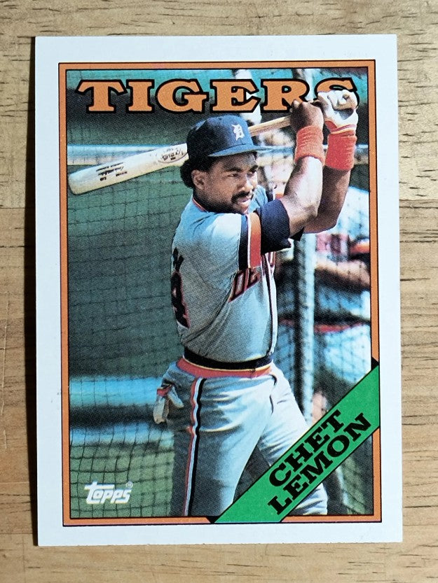 1988 Topps #366 Chet Lemon