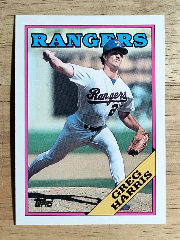 1988 Topps #369 Greg Harris