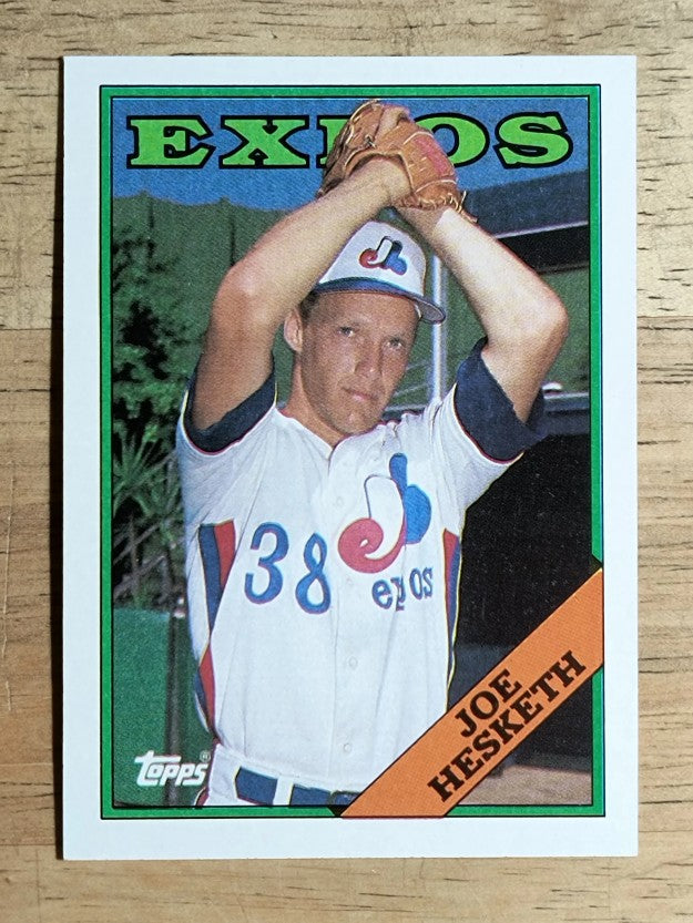 1988 Topps #371 Joe Hesketh