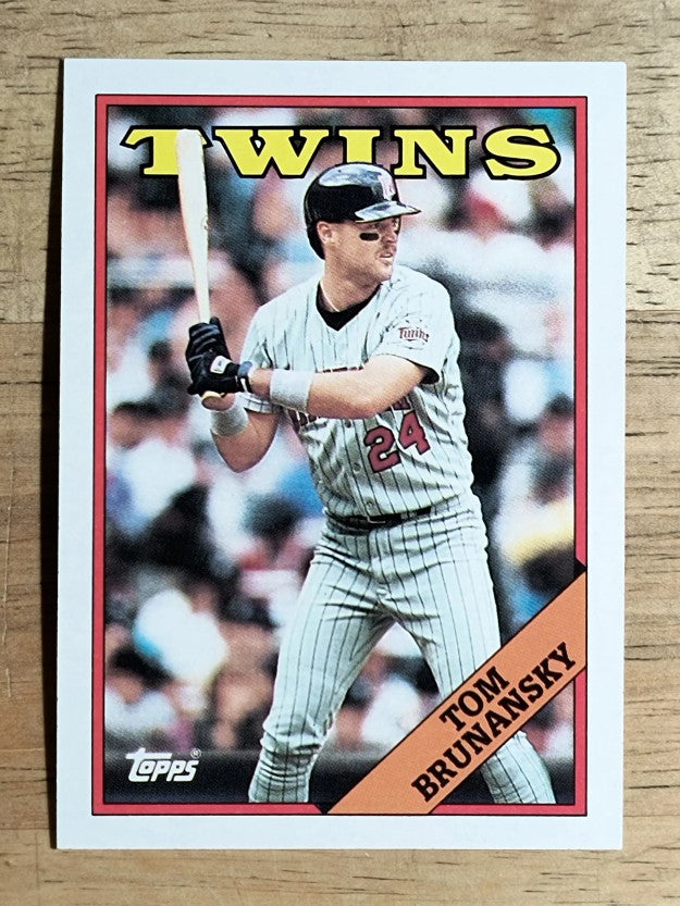1988 Topps #375 Tom Brunansky