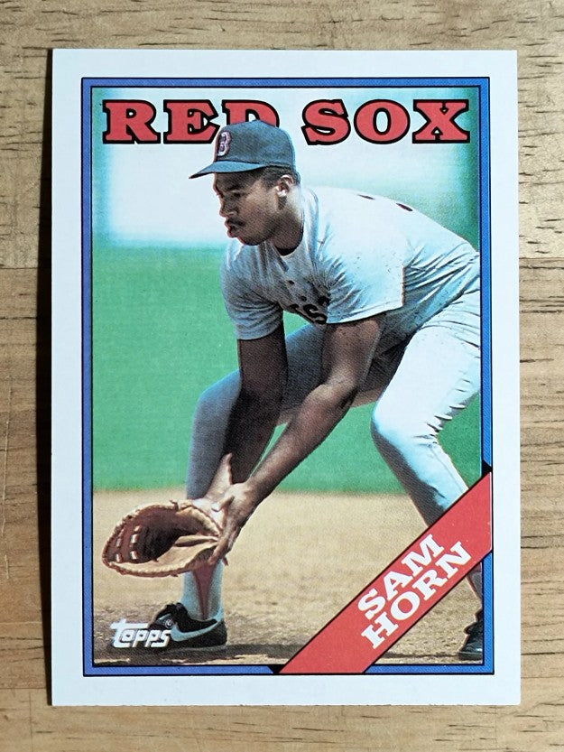 1988 Topps #377 Sam Horn RC
