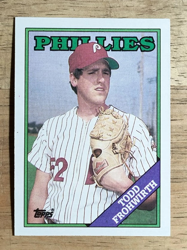 1988 Topps #378 Todd Frohwirth