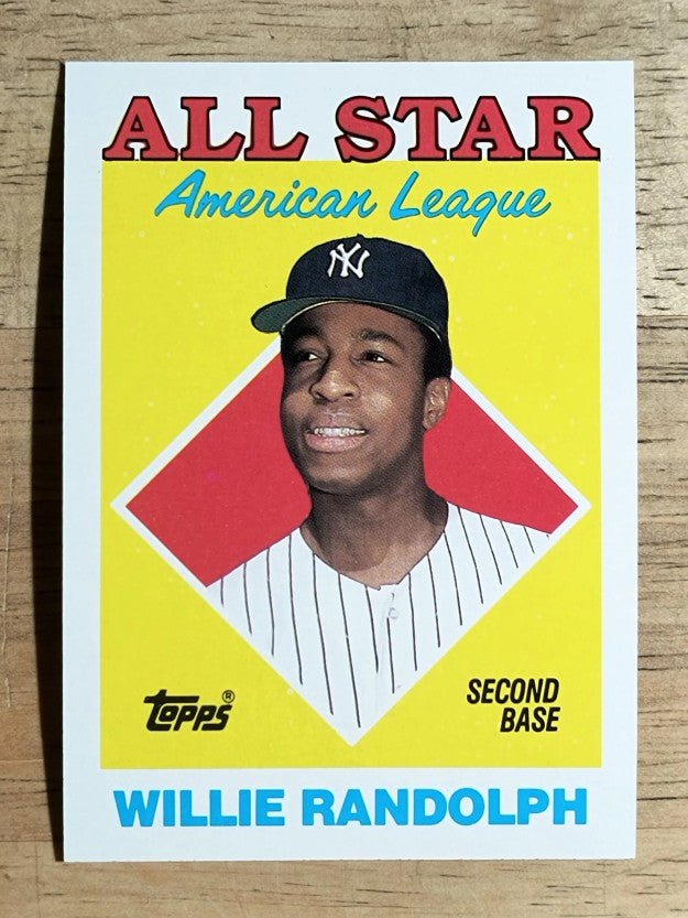 1988 Topps #387 Willie Randolph AS