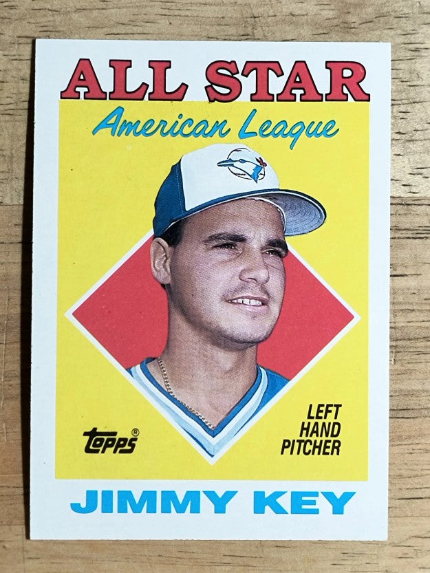 1988 Topps #395 Jimmy Key AS