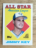 1988 Topps #395 Jimmy Key AS