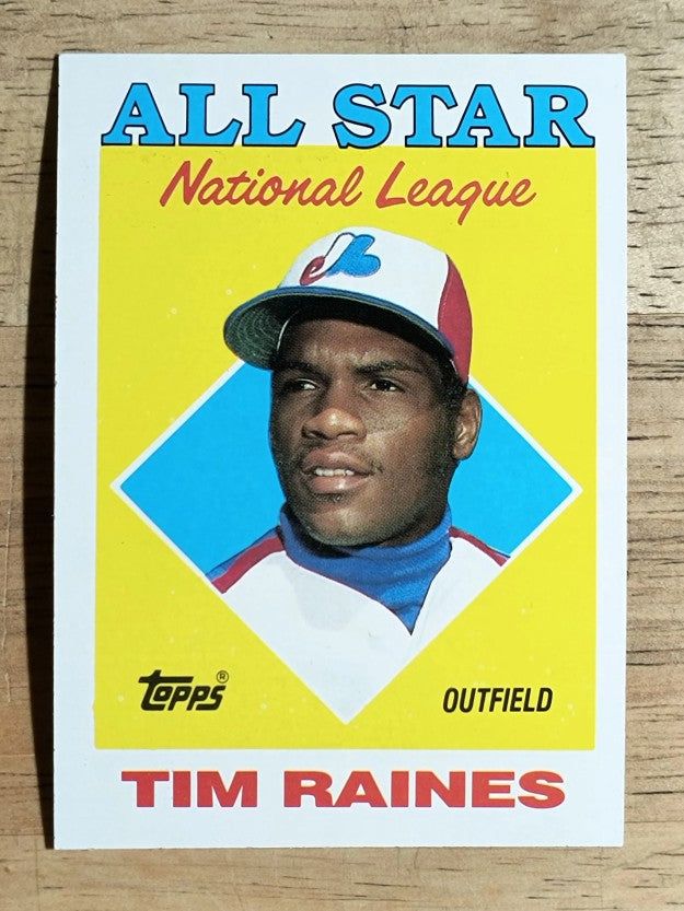 1988 Topps #403 Tim Raines AS