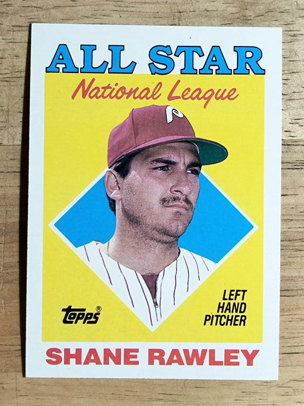 1988 Topps #406 Shane Rawley AS
