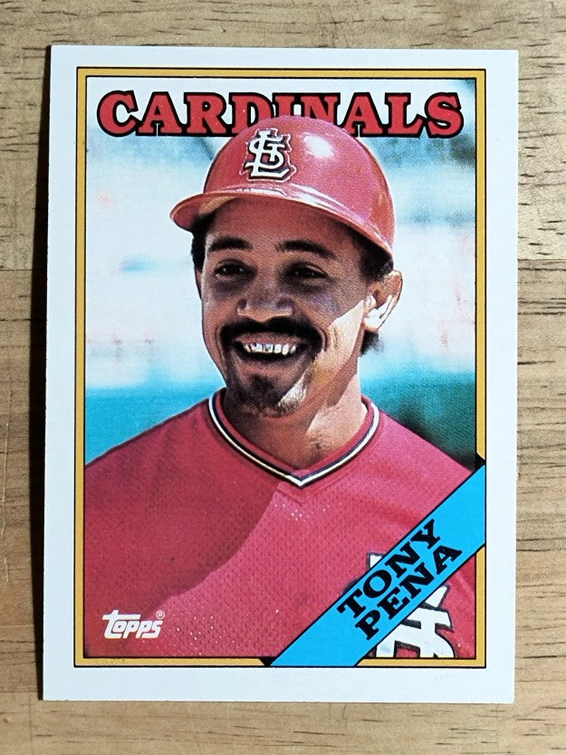 1988 Topps #410 Tony Pena