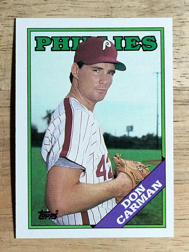 1988 Topps #415 Don Carman