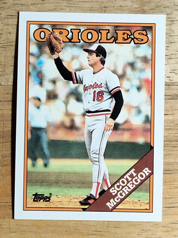 1988 Topps #419 Scott McGregor